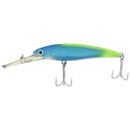 Rapala XRap Magnum 30 FloatingDeep Diving, 614 212Oz, 40 Trebles, Yellow Fusilier Uv XRMAG30YFU